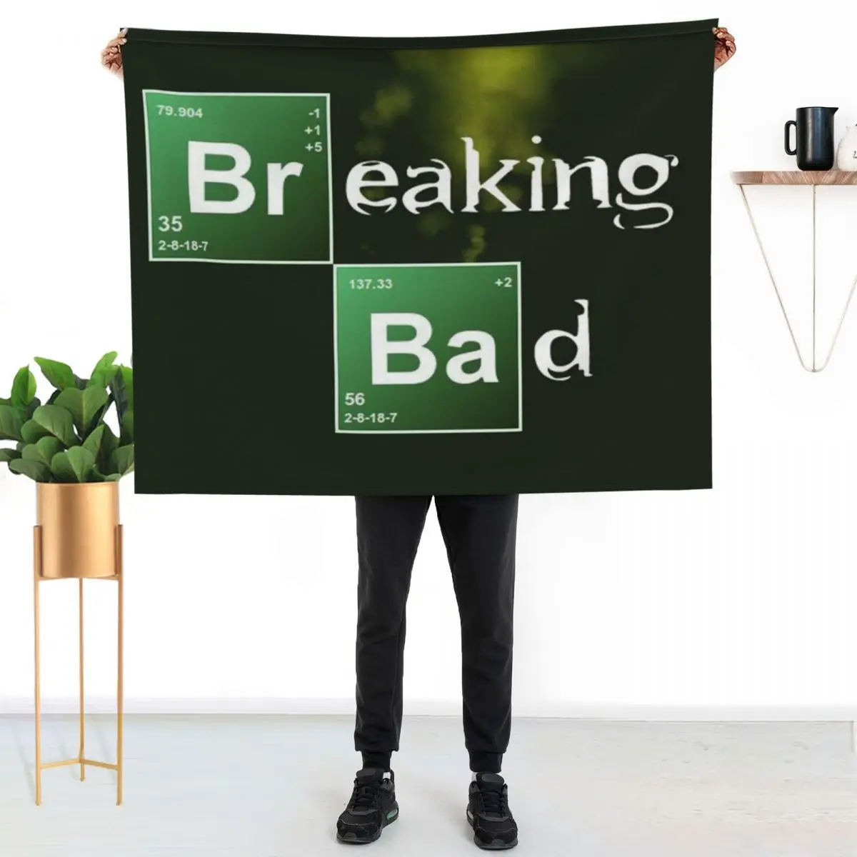 New Breaking Bad style shirt and masks 2020 Throw Blanket Sofas Bed covers Bed Fashionable Multi-Purpose warm winter Blankets