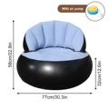 Blue-With air pump