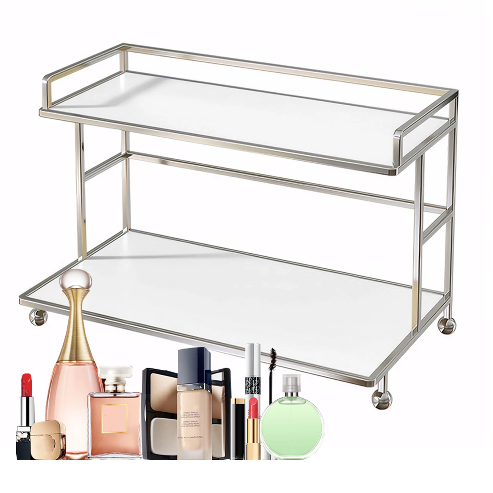 

1 шт. стеллаж для хранения вещей для дома, комода, кухни, офиса с специй (белый)