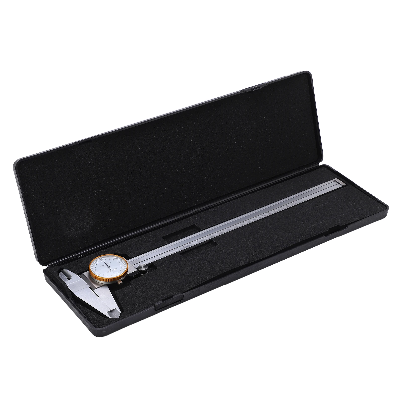 

0‑300mm Vernier Caliper with Clear Steel Handheld Measuring Ruler Tool 0.02mm Caliper Measuring Rule Vernier Caliper