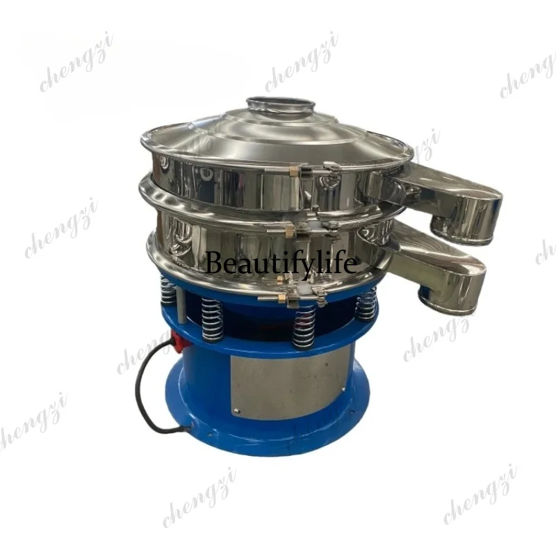 A81 1 Layer Sieve Round Separator Vibro Sifter Vibro Screen Circular Vibratory Screen High-Frequency Vibrating Screen Powder Sif