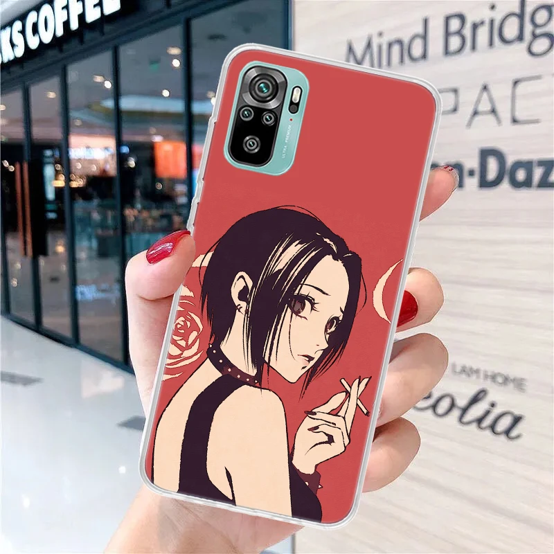 NaNa Osaki Anime Soft Phone Case for Xiaomi Redmi 12 12C 9 9A 9C 9T 10 10A 10C 8 8A 7 7A 6 6A K20 Pro K40 Cover Coque