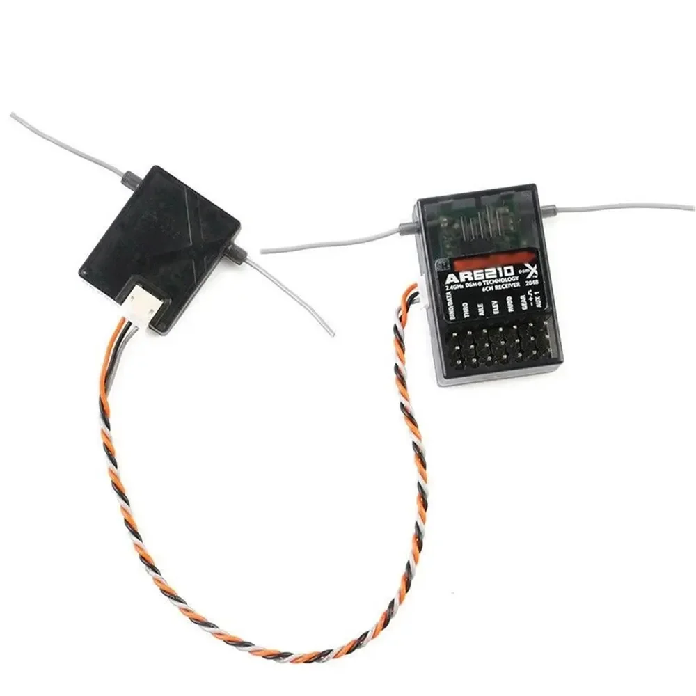 DSMX 6 CH AR6210 RC استقبال RX ث/دعم الأقمار الصناعية لراديو DSM2 SPEKTRUM DX6i DX7 DX8 DX9 JR DSX6 DSX7 DSX8 RC الارسال #2