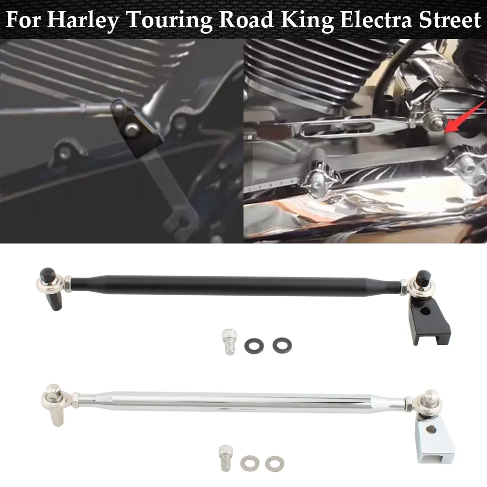 340mm Gear Lever Shift Linkage Shifter+Gearshift assist device For Harley Touring Road King Electra Street Glide Softail Fatboy