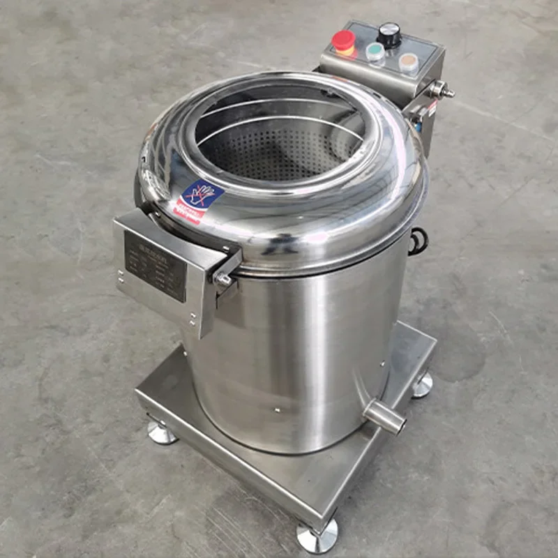 Commercial Vegetable Dehydrator, Stainless Steel Centrifugal Food Dehydrator, Fried Food Oil Remover (Customized)