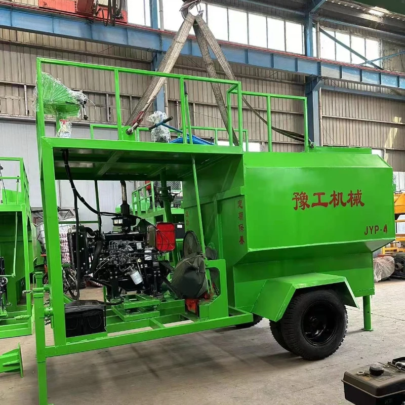 Hydro Seeding Machine Hydroseeder for Ecological Restoration High Pressure Diesel Hydromulcher Slope Greening System