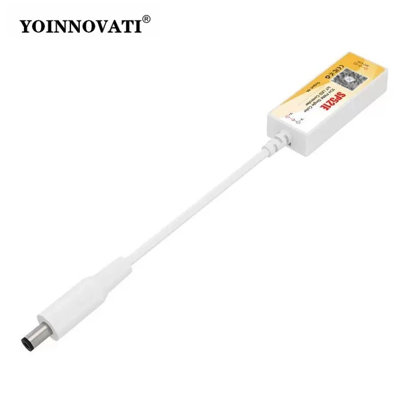 SP521E Smart LED Controller Single Color Dual Mode BT+WiFi with Cloud Remote PWM Dimmer, DC5-24V Low Voltage for LED Strip Light