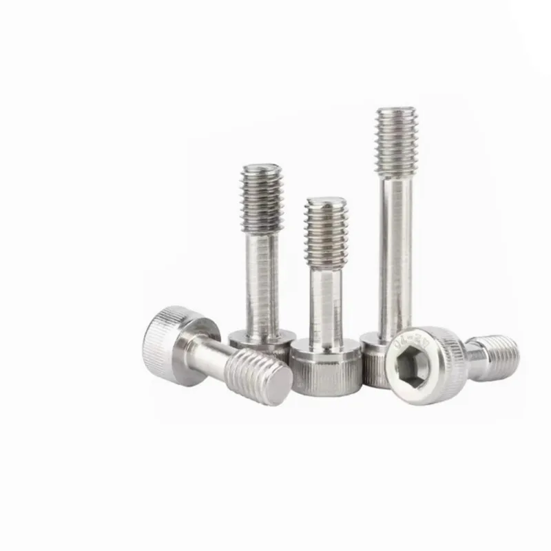 4 #   6 #   8 #   10 # -24 10 # -32 1/4-20UNC الموضوع DIN912 304 سداسية من الفولاذ المقاوم للصدأ المقبس غطاء الرأس الأسير مسامير فضفاضة البراغي مكافحة تخفيف #6