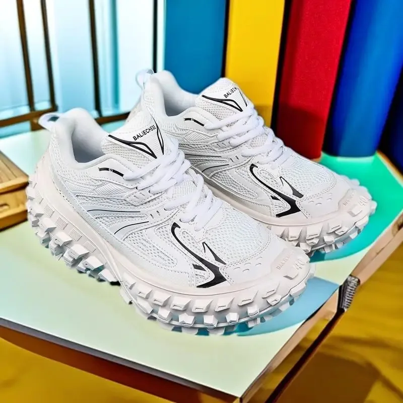 

Breathable Mesh Shoes Walking Basketball Sneakers Thick Soled Height increasing Shoes