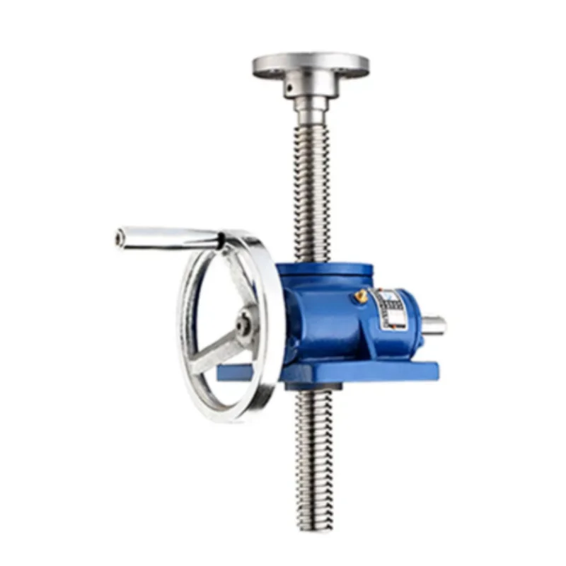 Light and Small Lifting Platform, Screw Hand-crank Manual Lifting Table, Electric Four Linkage Screws1T/2.5T