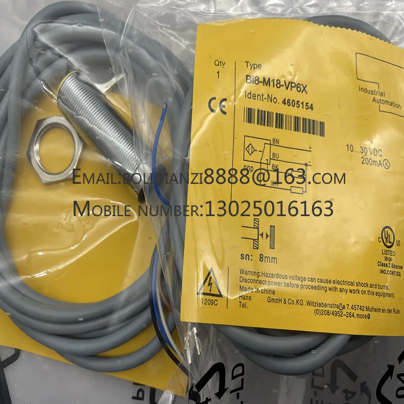 

The brand-new original sensor BI8-M18-VN6X BI8-M18-VP6X BI8U-M18-AD4X-H1141 warranty for one year in stock