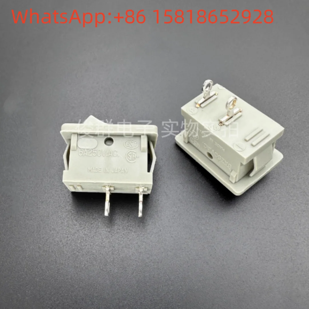 5 pieces Japanese imported MSR5 rocker boat-shaped power switch 2-pin 2-position 6A 250VAC boat-shaped button KCD1-101