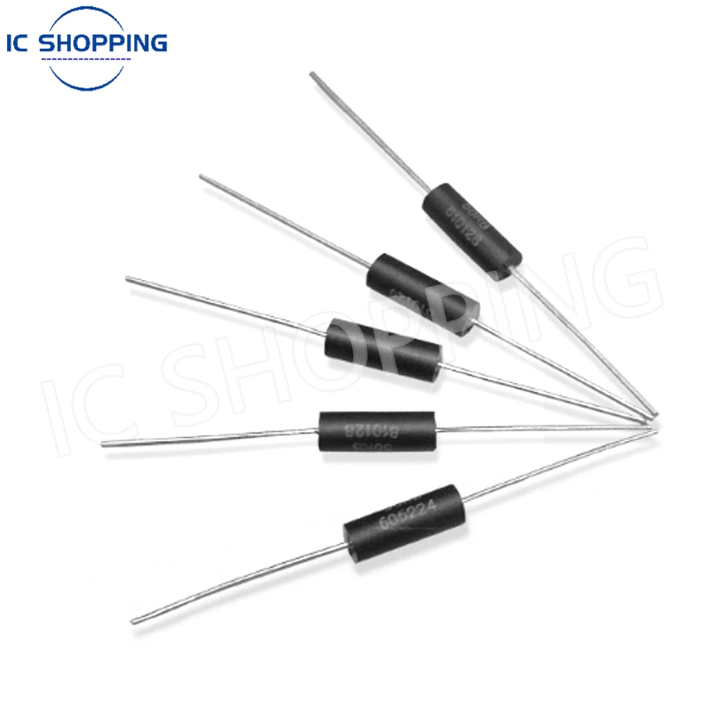 5pcs 0.25W EE High Precision Non-Inductive Resistors  Low TCR Metal Film Calibration Sampling Resistors 0.1% 1R-10MR 10K 30K 1M