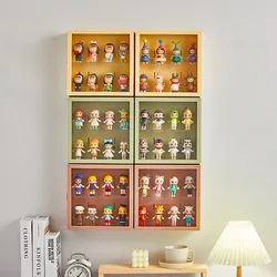 Wall-Mounted Acrylic Blind Storage Box Jewelry Figures Display Case Figures Stand Dust Display Proof Toys Storage Showcase Box