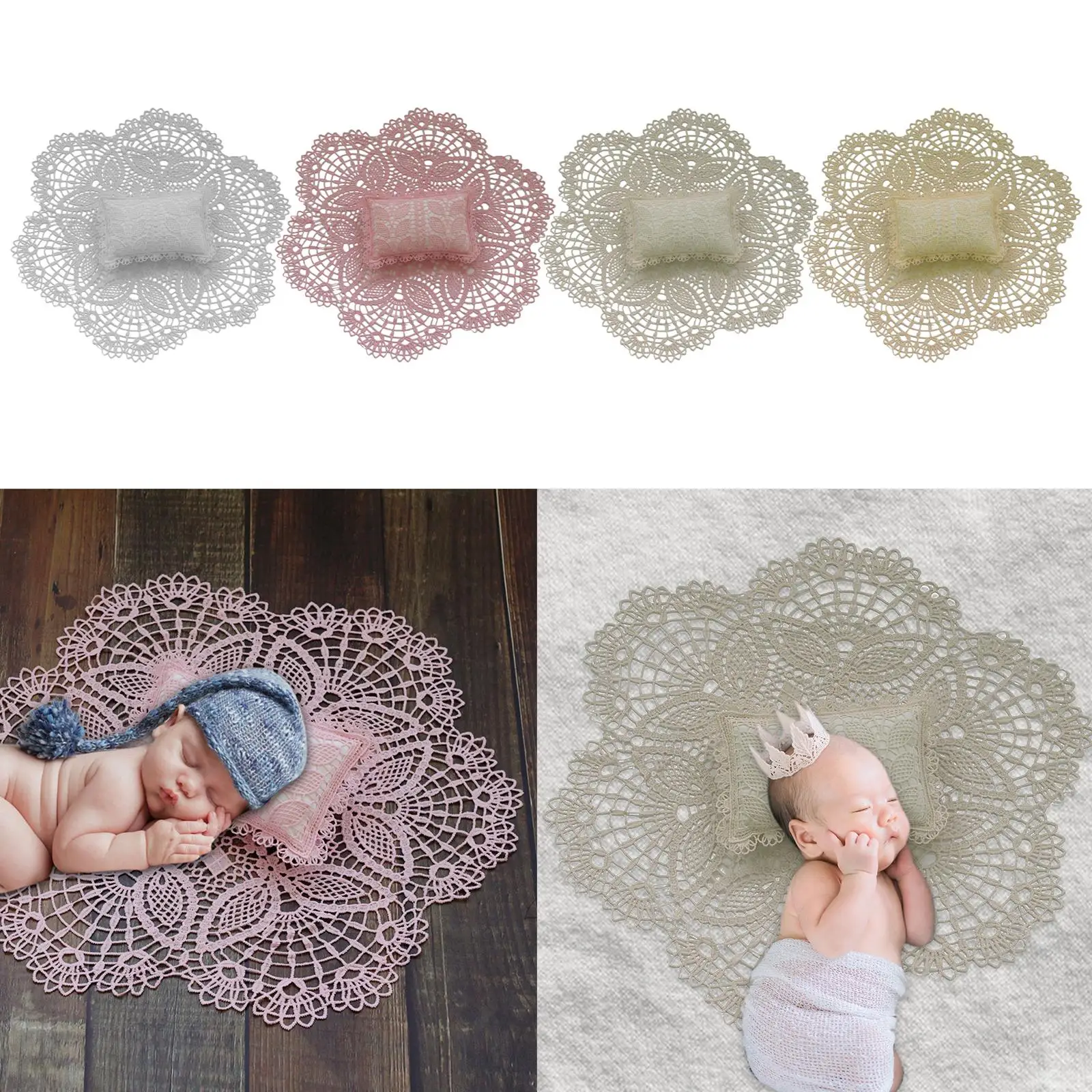 Accesorios de fotografía para bebés recién nacidos, alfombrilla, almohada, estera para sesión de fotos para estudio fotográfico