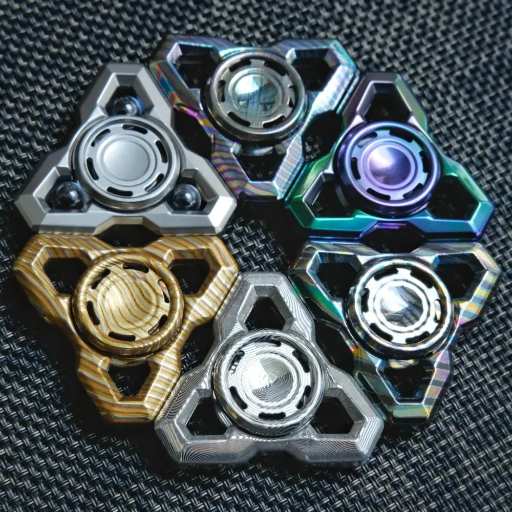 216EDC E.X.P Three-Bladed Fidget Spinner Stress Relief Toy Fidgeting Spinners Office Desk Original Designs Gyro