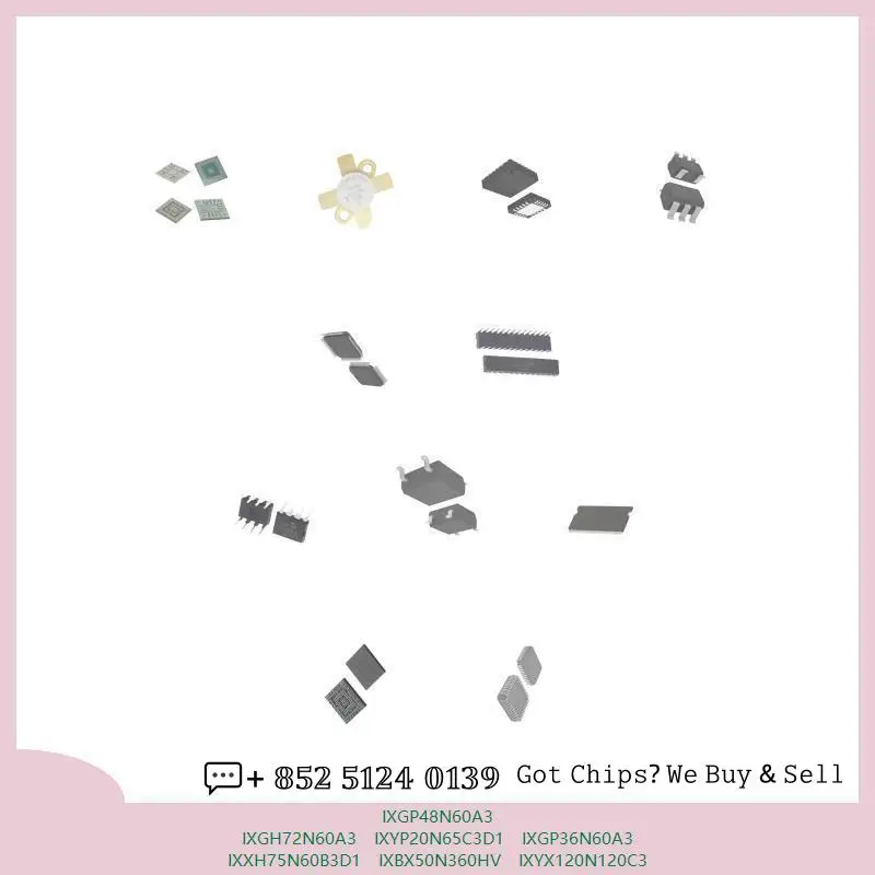 chip-circuito-integrado-chip-mcu-ixgp48n60a3-ixgh72n60a3-ixyp20n65c3d1-ixgp36n60a3-ixxh75n60b3d1-ixbx50n360hv-ixyx120n120c3