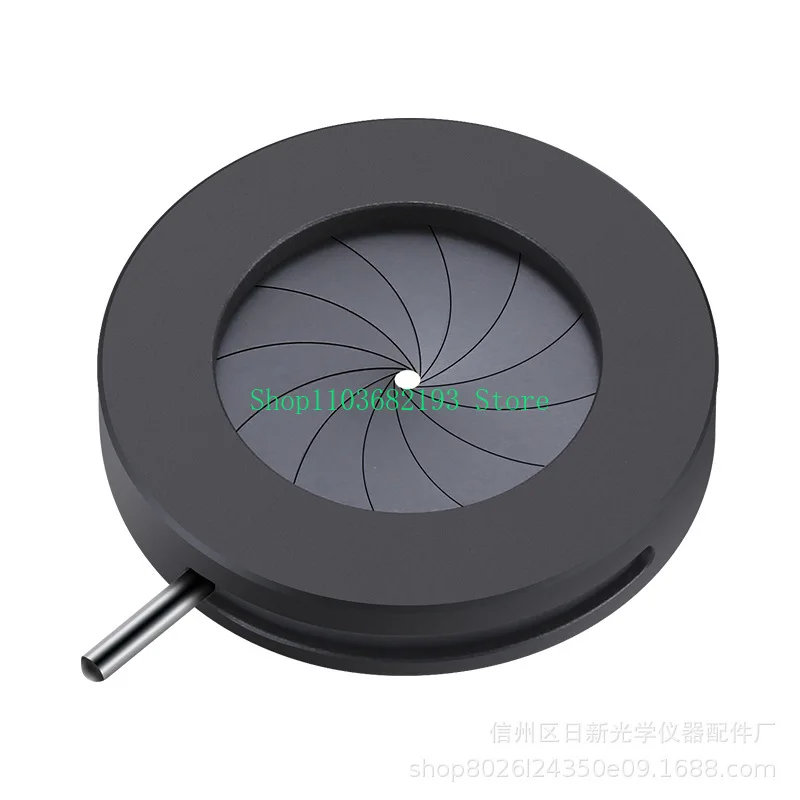 Aperture Module Integrated Adjustable Diaphragm SK23 Variable Aperture Diaphragm Base Optical Platform 1.5-23mm Lens