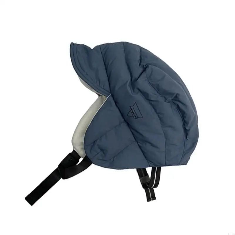 

L5YA легкий берет, защитная шапка для ушей, пуховая хлопковая шапка для взрослых, зимняя теплая шапка