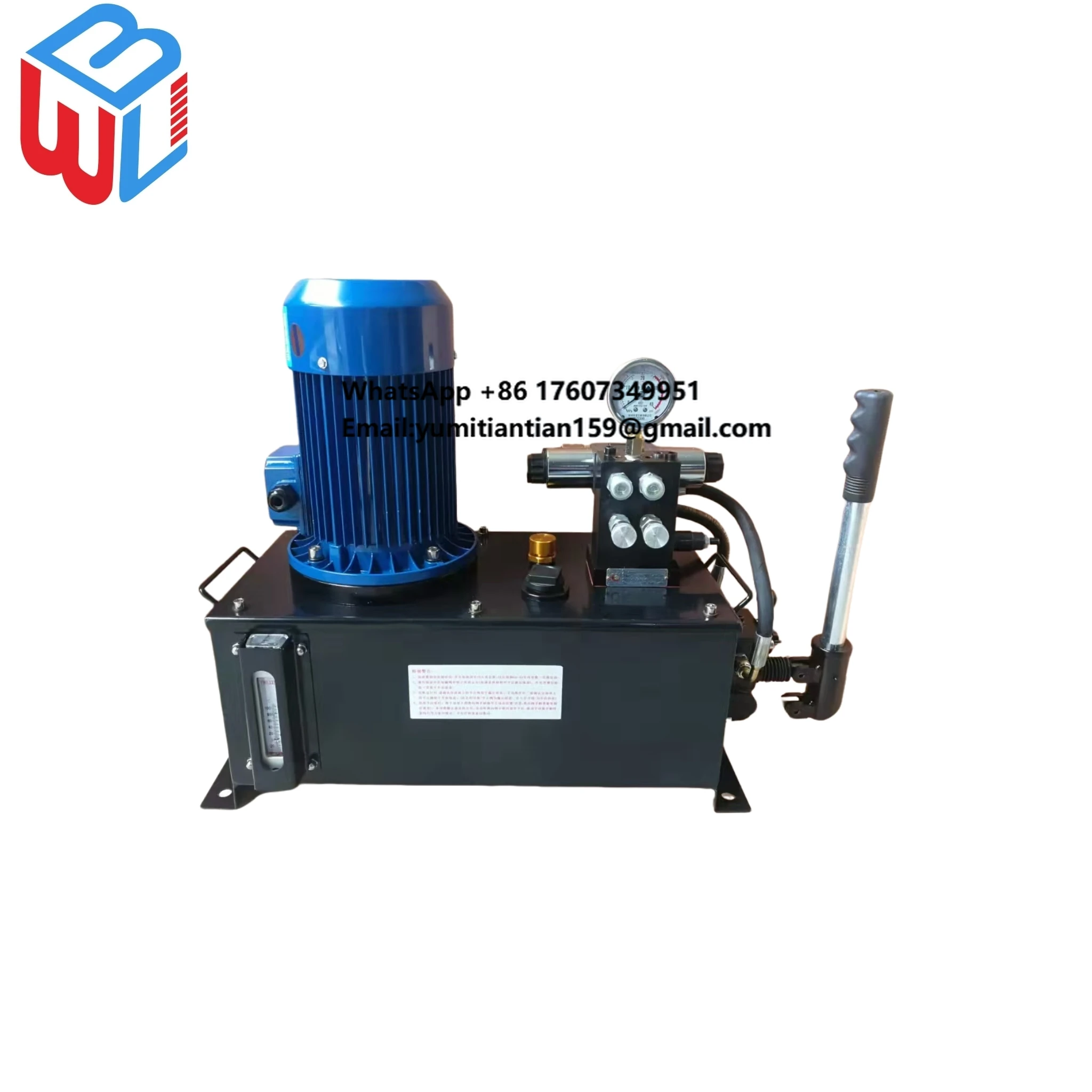 

New 24V Vertical Hydraulic Steel Oil Pump for Construction and Manufacturing Plant Used in Concrete Mixer