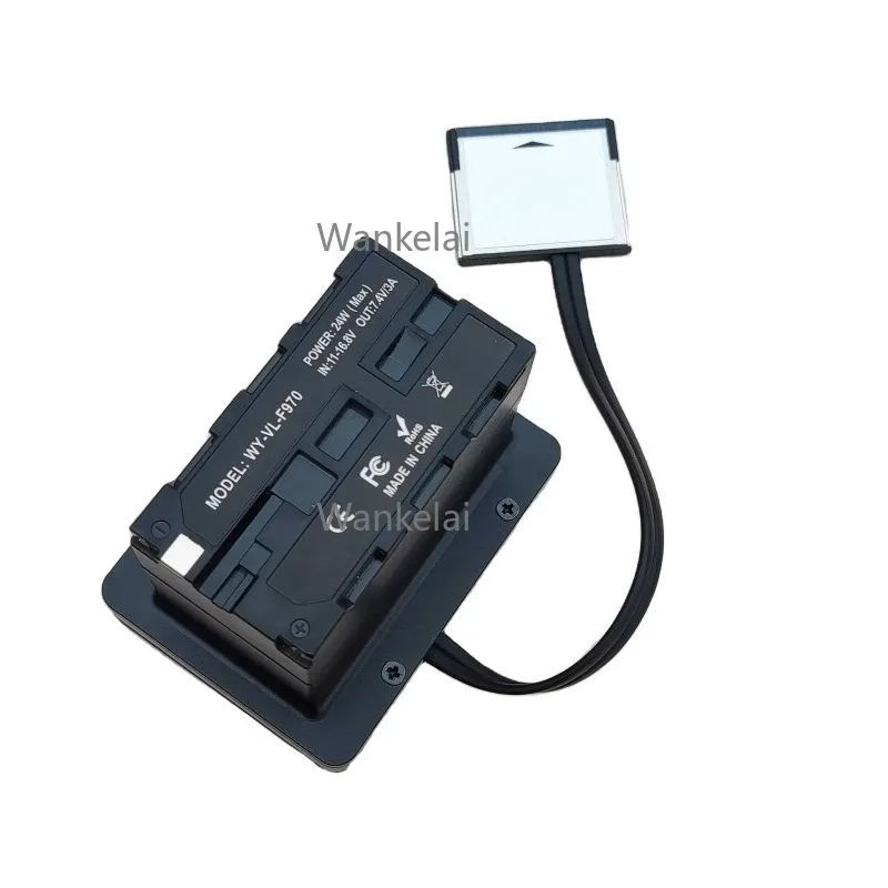 محول Z CAM SSD NP-F970 إلى بطارية على شكل حرف V محول متعدد الوظائف لـ E2-M4/S6/F6/F8