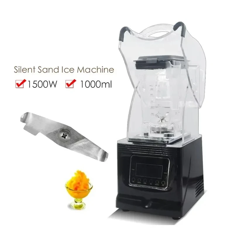 Commercial 1800W Food Processors Countertop Electric Chopper Heavy Blender Mixer Blenders and Juicers