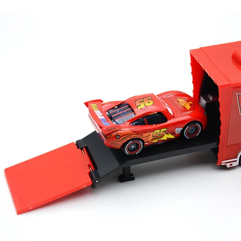 ⚡ ФЛЕШ-УСТРОЙСТВО ⚡   Модель автомобиля из сплава Disney Cars — гоночная игрушка Pull Back & Go, идеальный подарок на день рождения и Рождество для детей 3-8 лет