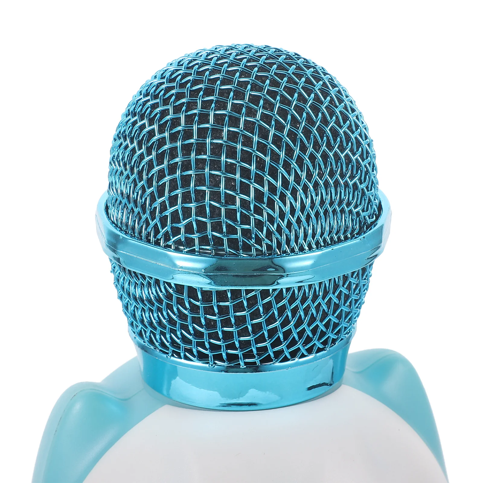 1set Rechargeable Kids Karaoke Microphone Wireless Singing For Children Premium Abs Material Cartoon Design Educational Music