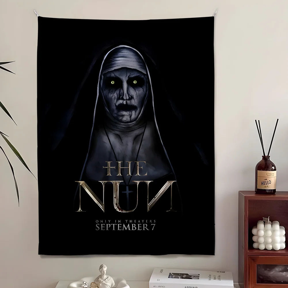 The N-NunS Horror Movie Tapestry Perfect For Home&Living Bedroom Decor Wall Art Backdrop Banner