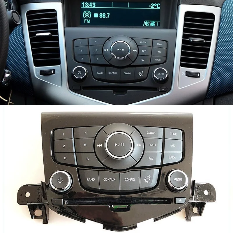 Car Radio DVD CD Player Fascia For Chevrolet Cruze 2009~2015 car radio audio switch