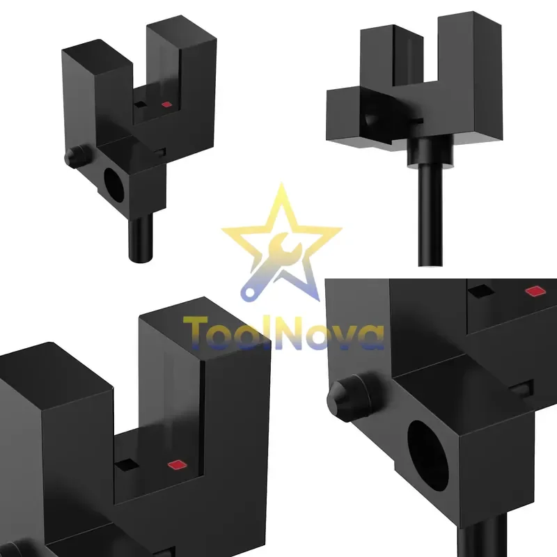 2026*Hotsale* Slot Photoelectric Sensor SOP-U92 Compact Size 5-24V DC Wire Lead Type for 3C Electronic Assembly Equipment