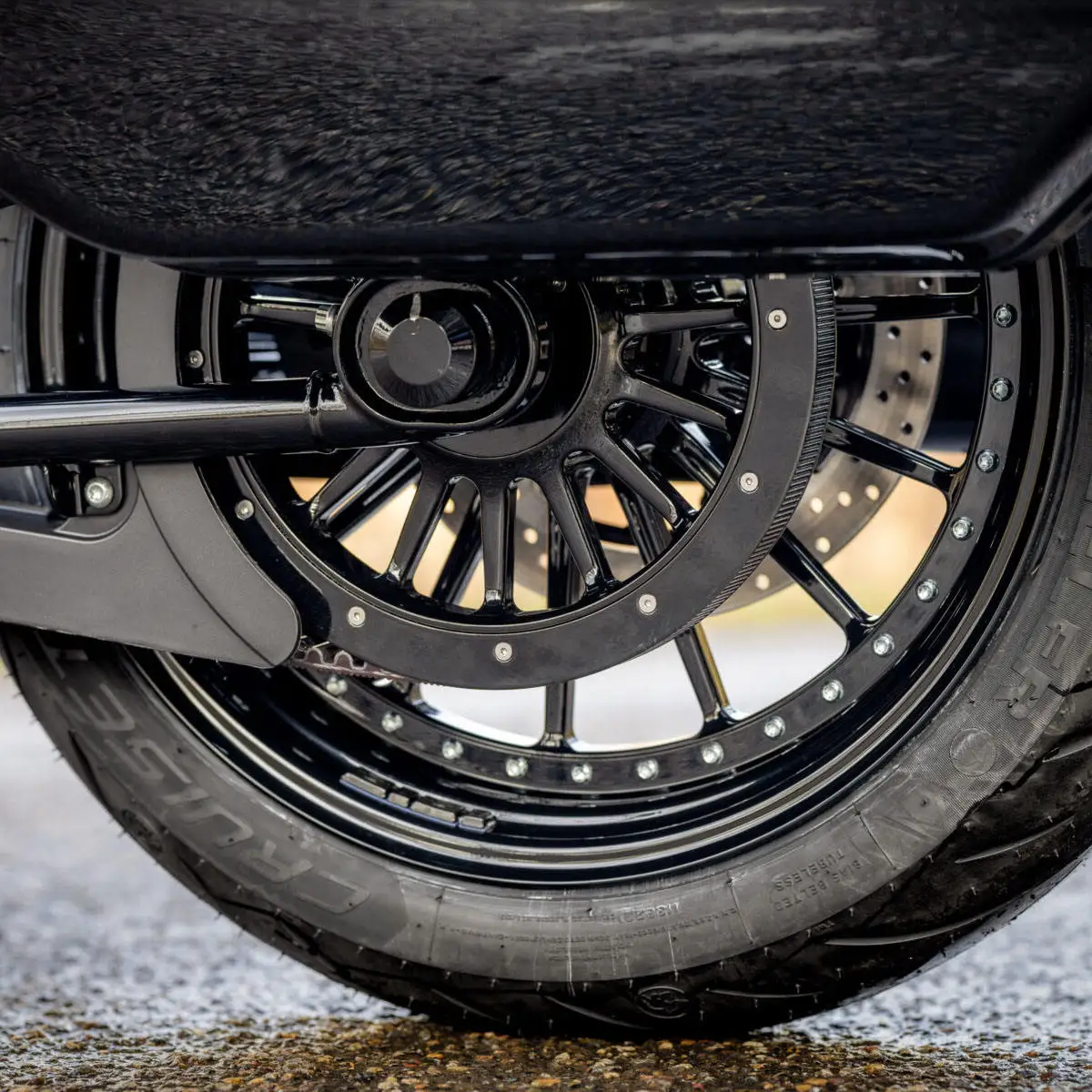 Motorcycle Rim Forged Wheel for Harley Touring 09-Later Street  Road  Road King Electra  Tri  18x5.5 Inch