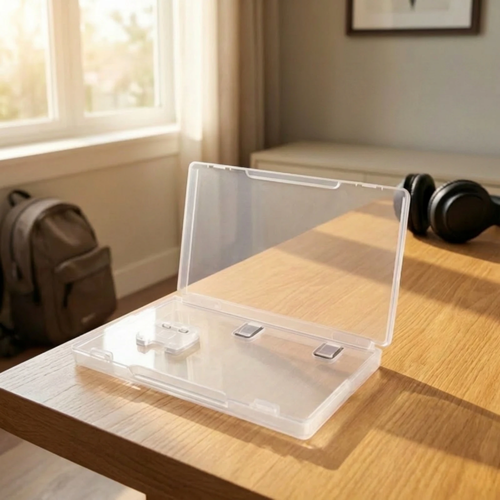 Game Card Case Snap-Closure Game Card Case with Hinged Lid Cartridge Holder Clamshell Organizer Safeguarding for Gamers