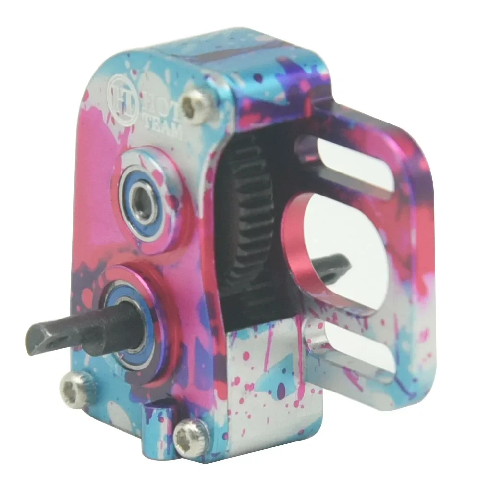 

Hot Team Hobby Aluminum DIY Gear Box Gearbox Transmission for SCX24 RC Parts Upgrade Parts