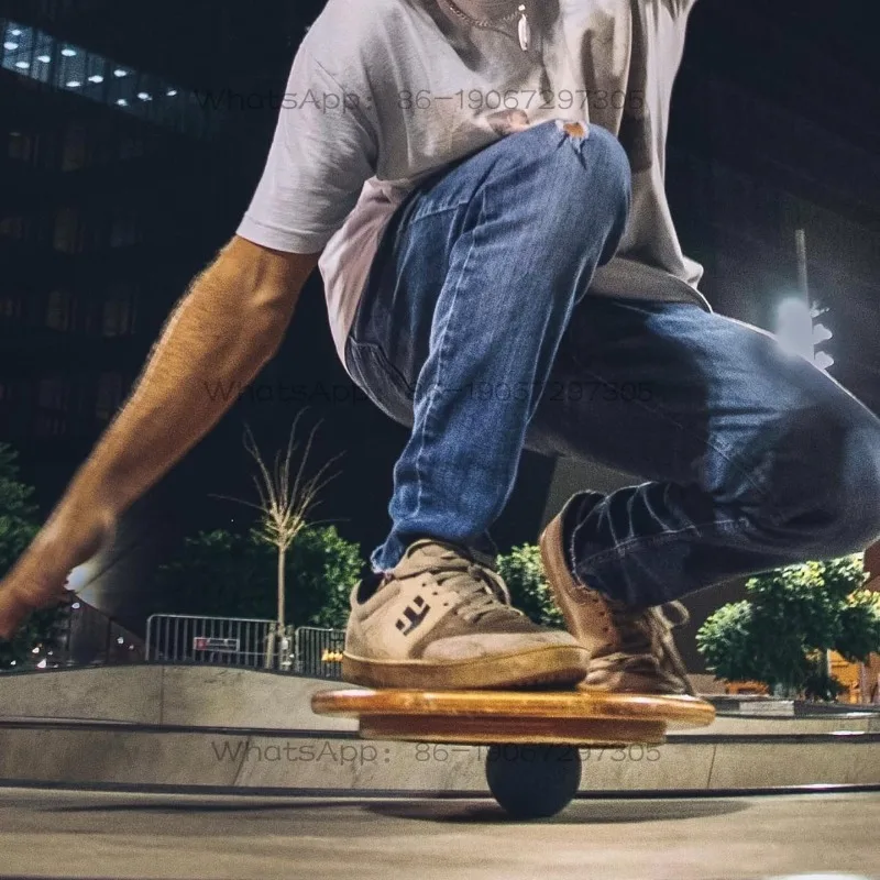 Balance Training Board Professional Ball Skateboard Balance Practitioner Veneer