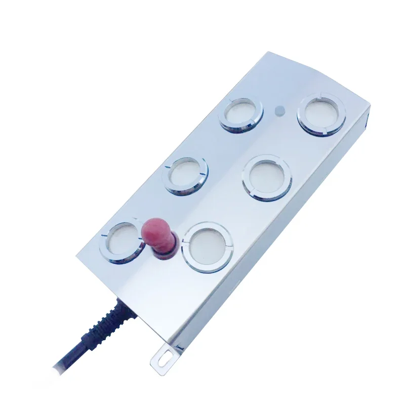 

48 В постоянного тока, 6 головок, увлажнитель, генератор тумана, распылительная головка, промышленный пруд для рыбы, пейзажный распылитель-распылитель, не включая источник питания