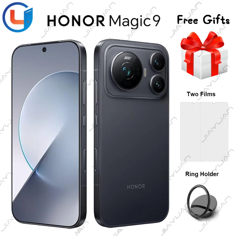 Original HONOR Magic 9 5G Mobile Phone 6.37 Inches Screen Snapdragon 8 Elite Gen 5 Dual Camera 200MP Battery 8000mAh Smartphone