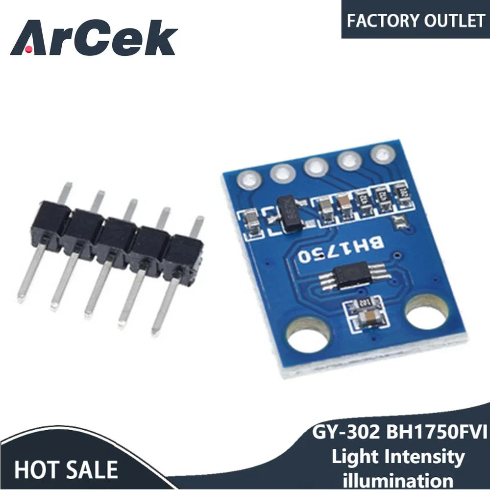 GY-302 BH1750 BH1750FVI Light Intensity Illumination Module for Arduino 3V-5V