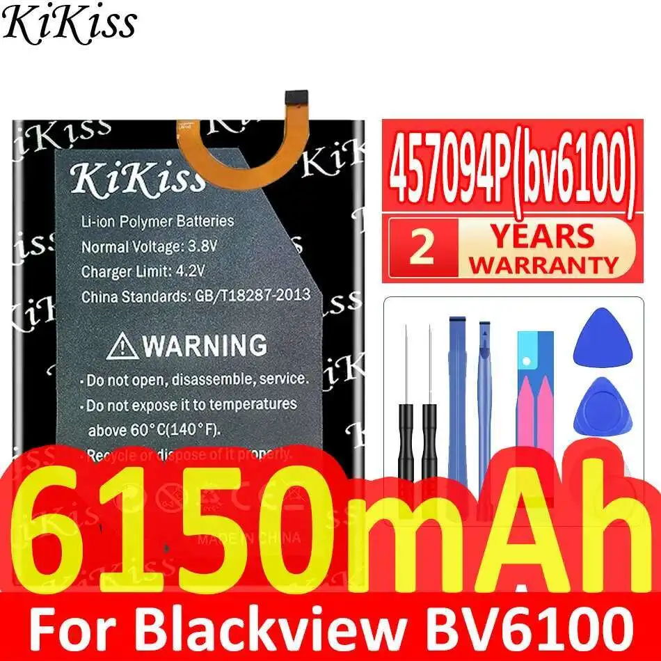 

457094P Bv6100 For Blackview BV6100 6150Mah Mobile Phone Battery High-Efficiency Environmentally Friendly