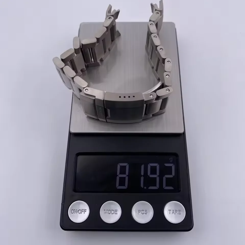 고품질 티타늄 합금 시계줄 가민 마크 2 에비에이터 골프 시리즈 22mm 곡선형 메탈 스트랩 팔찌 시계 체인 남성용