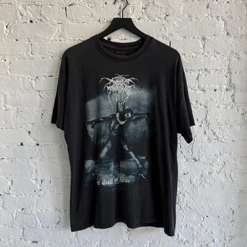 Vintage 2000s DARK THRONE ‘THE CULT IS ALIVE’ Tee