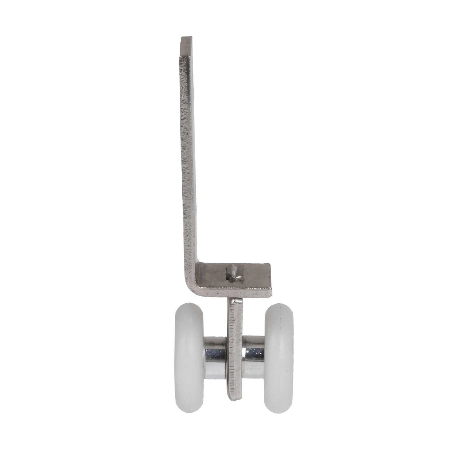 10x Bend Bar Hanging Wheel with Bearing Pulley Blocks for Glass Cabinet