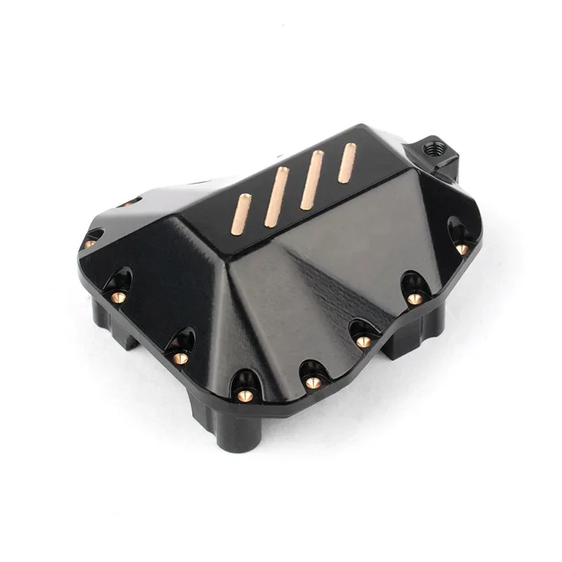 

Black Coating Brass Diff Cover Portal Drive Axle Counterweight for Croboll 1/7 MK07 RC Crawler Car Upgrade Parts