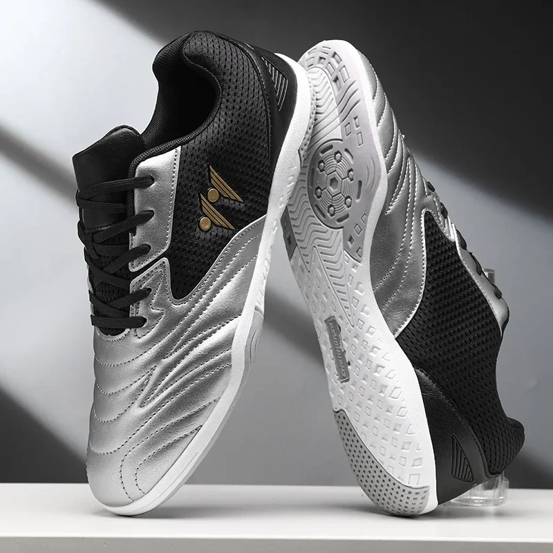 New Men Football Boots Grass Hot-selling High-top Non-Slip High-quality Outdoor Soccer Shoes Indoor Match Futsal Sneakers