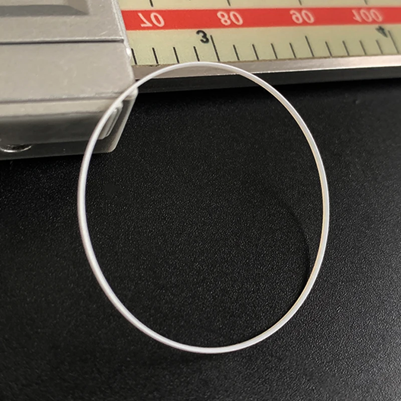 White Gasket 0.3mm Thick 0.85mm High 35-40mm I Ring Fits Front Watch Crystal Glass Repair Parts Watches Accessories,1pcs