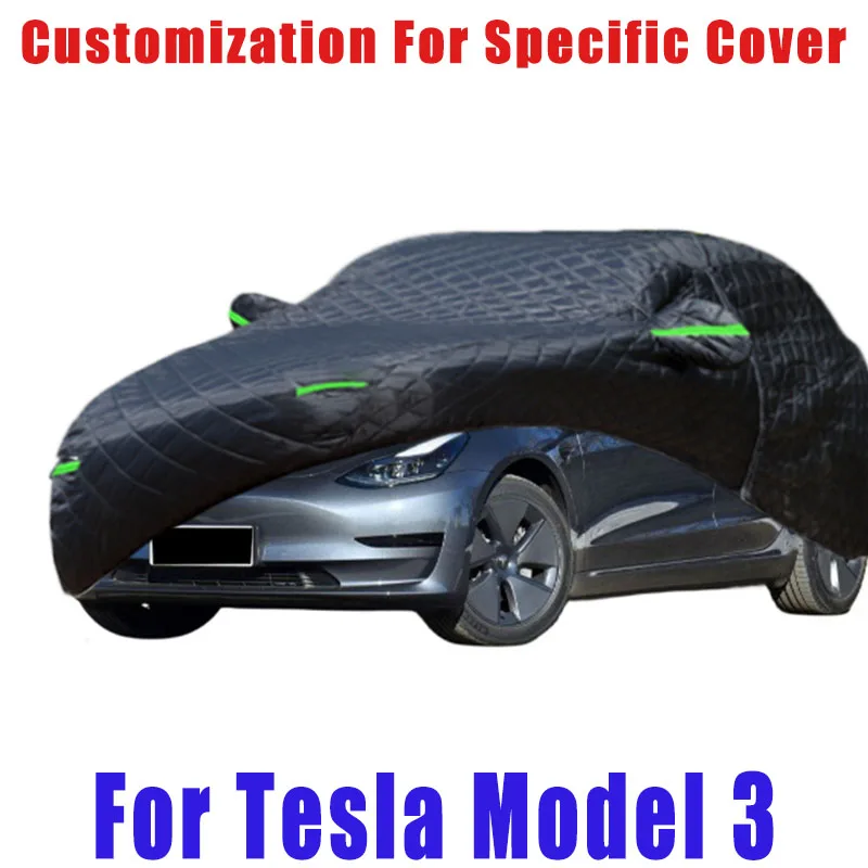 

For Tesla Model 3 Hail prevention cover auto rain protection, scratch protection, paint peeling protection, car Snow prevention