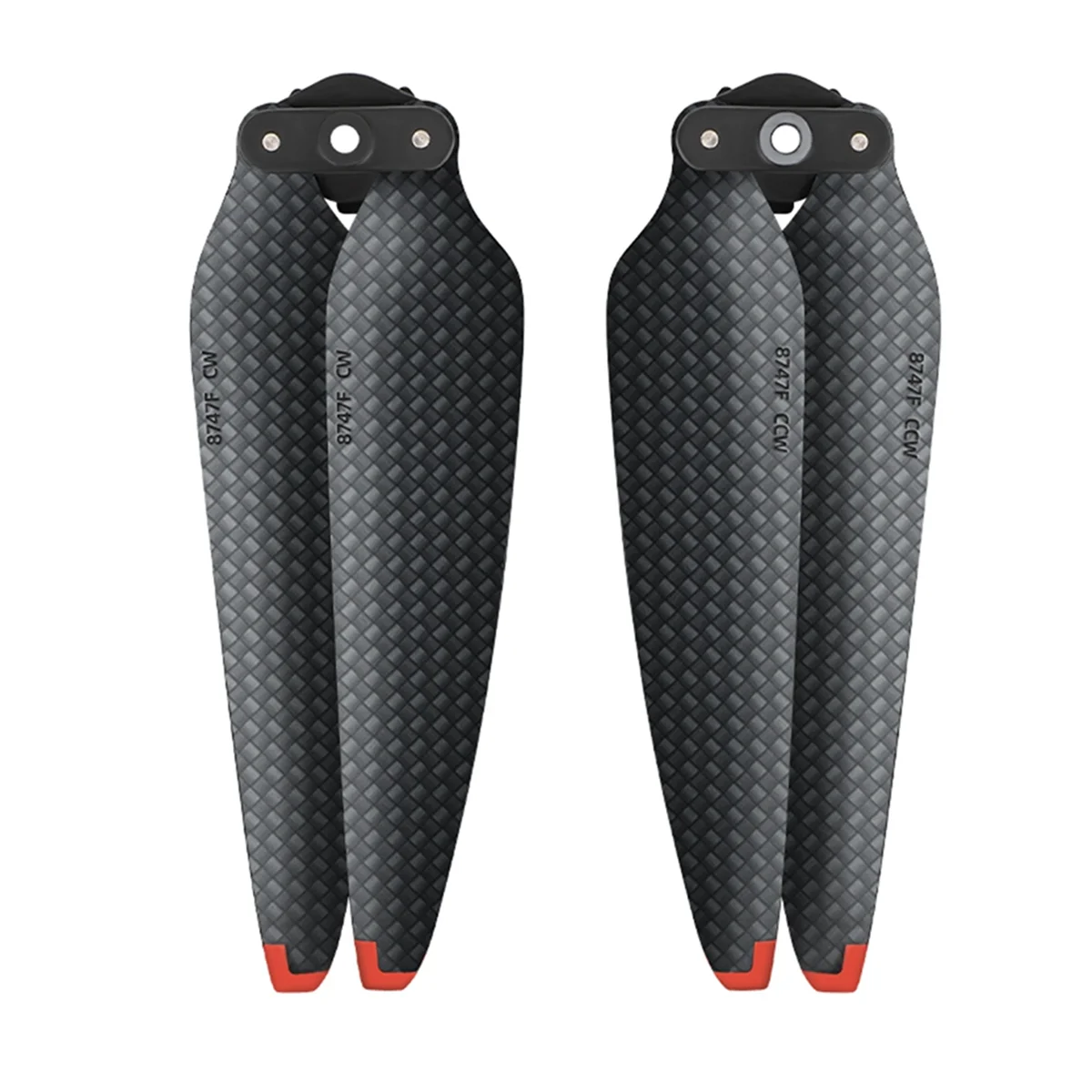 For AIR 3 Carbon Fiber Propeller 8747F Propeller Blade Quick Release High Strength Portable Drone Wing Accessories,2PCS