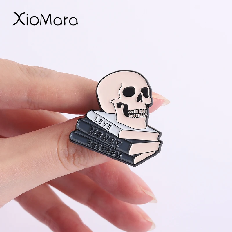 Эмалированные-булавки-с-черепом-и-книгой-темные-художественные-металлические-броши-модный-значок-на-лацкане-рюкзак-одежда-ювелирные-изделия-подарок-для-друзей