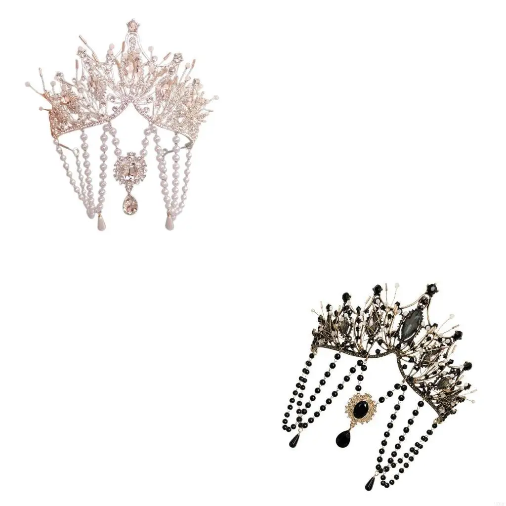 

Unique Styles Headwear Tassels Goddesses Crowns Bride Personality Headwear Y166