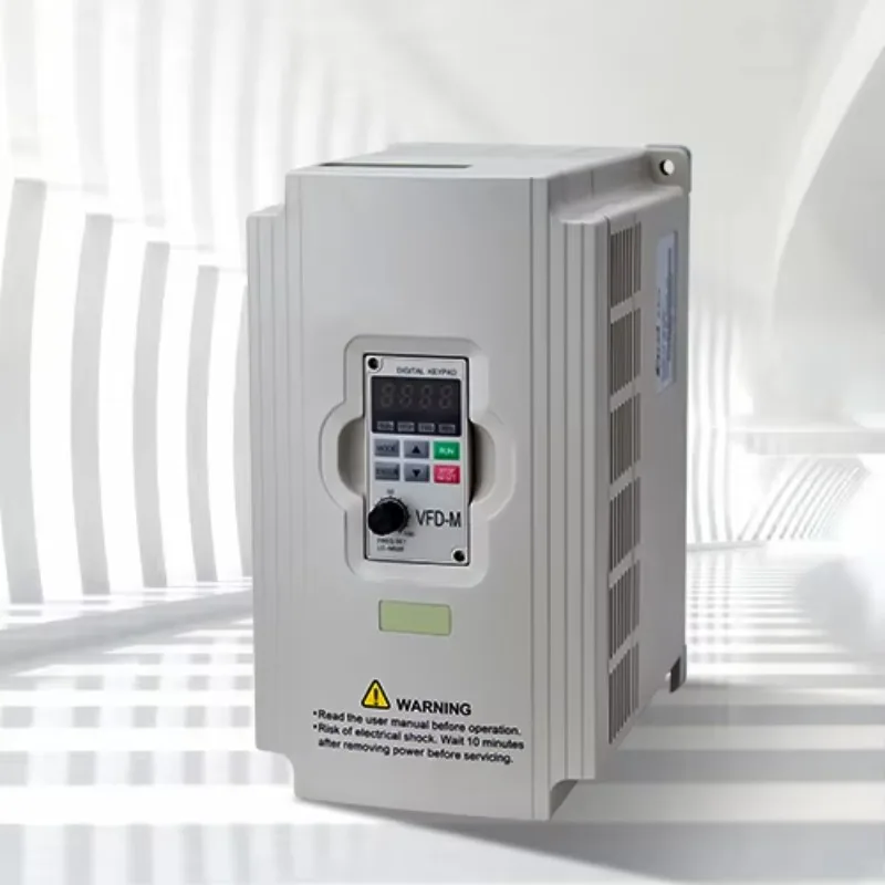 

High Performance 220 Voltage Single Phase Three Phase Motor 11kw 22kw 30kw Ac Drive 50hz 60hz Frequency Converter VFD